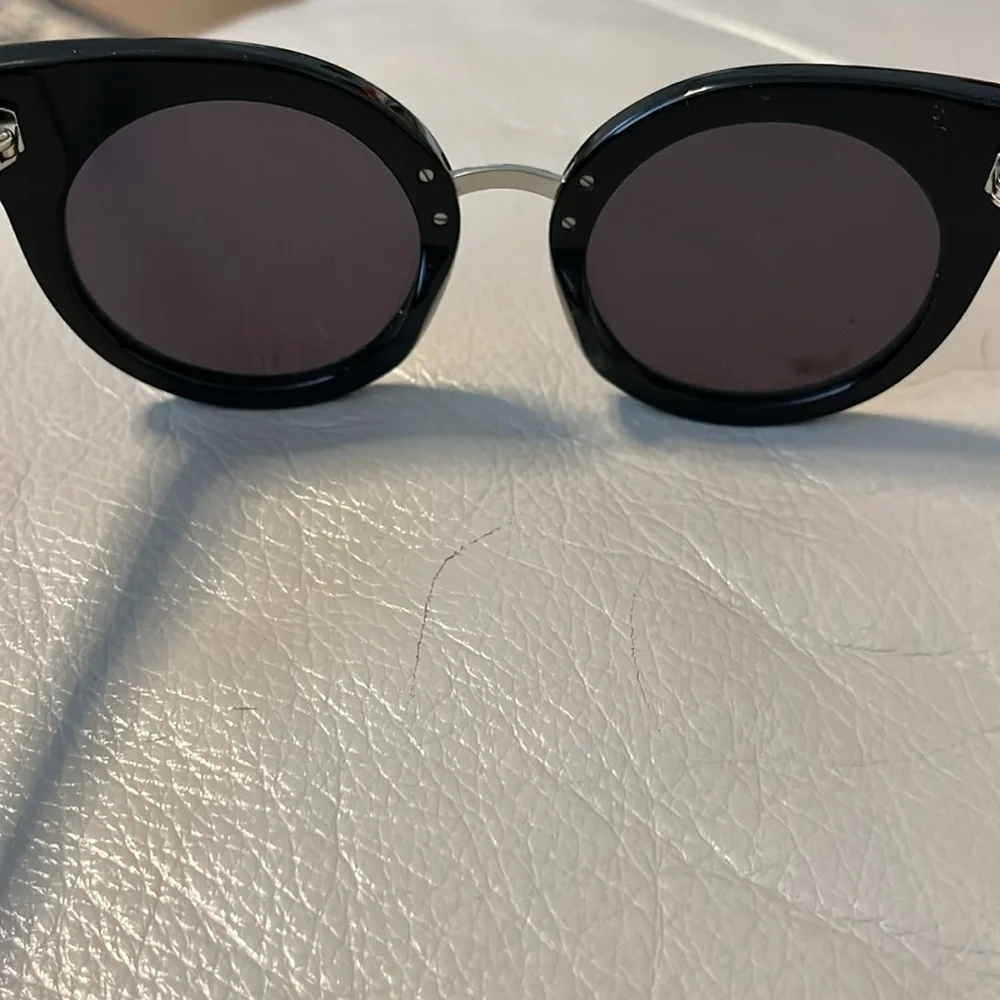 Stella McCartney Black Cat Eye Sunglasses